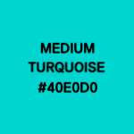 medium Turquoise