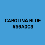 carolina blue 파란색 색상 표