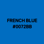 french blue 파란색 색상 표