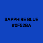 Sapphire Blue 사파이어 블루
