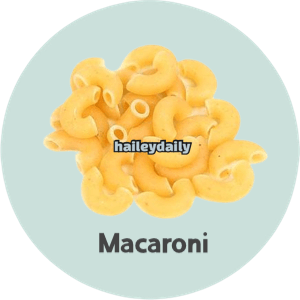 파스타 면 종류 이름- 마카로니 Macaroni