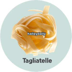 스파게티 면 종류- Tagliatelle