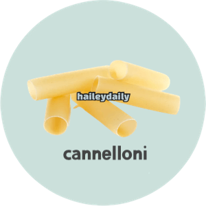 파스타 면 종류 카넬로니 Cannelloni