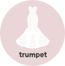 웨딩 드레스 종류 트럼펫